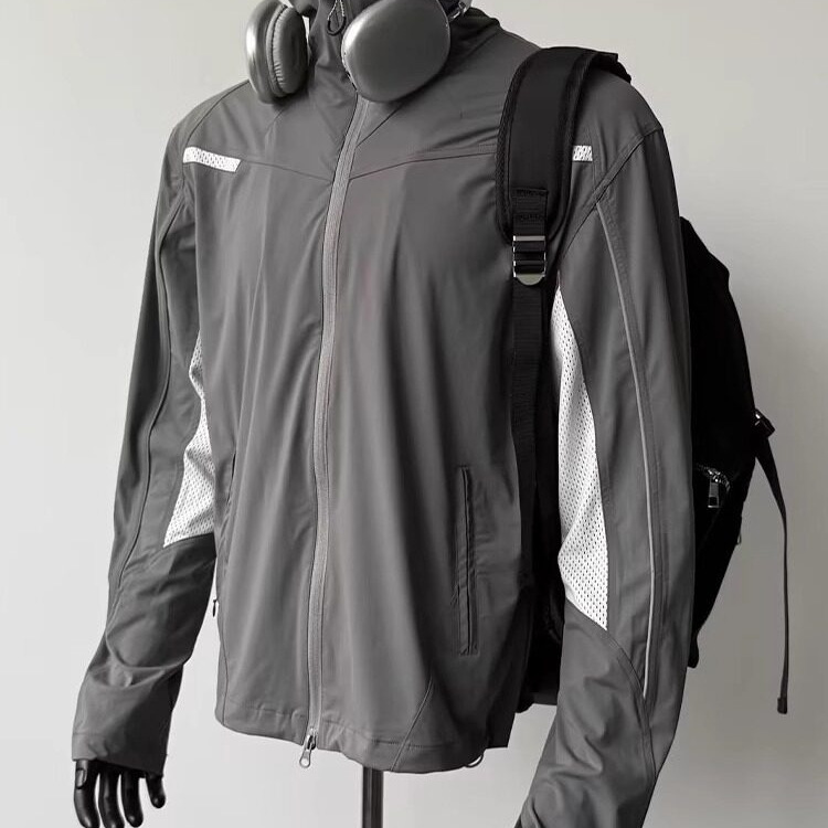 Running Gear Jacket - Outdoor Running Rain Jacket Unisex Lightweight