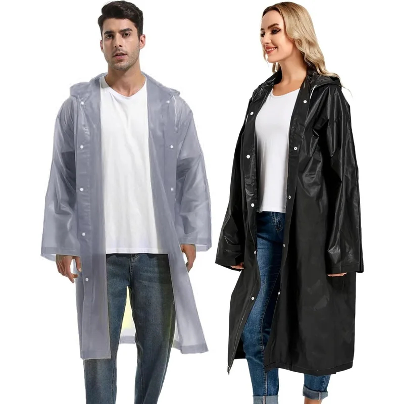 Reusable Adult Rain Poncho, Wa - Running Gear Rain ulasan dan harga