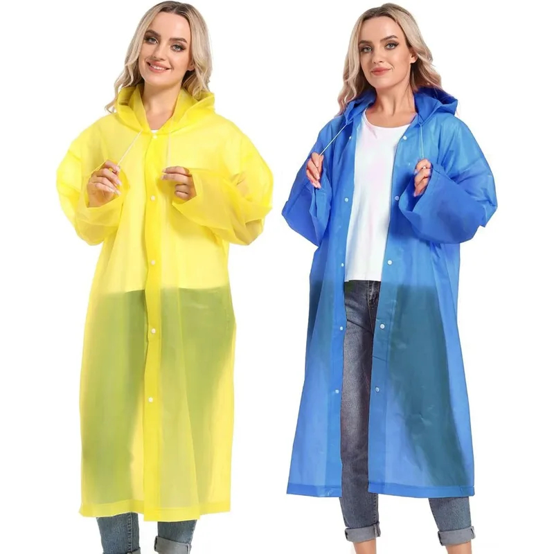 Reusable Adult Rain Poncho, Wa - Running Gear Rain ulasan dan harga