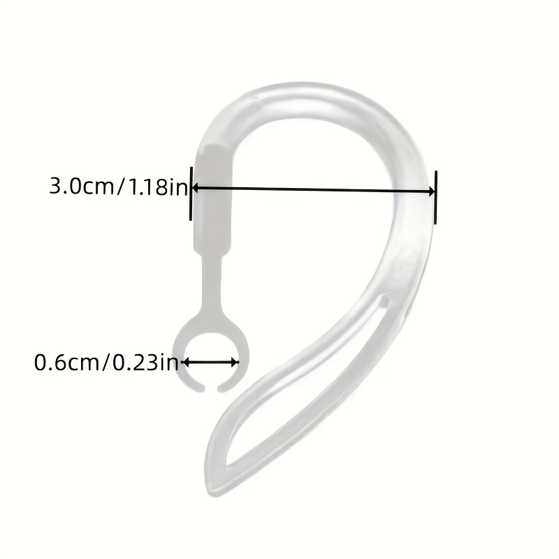 2Pcs Rotatable Extendable Anti - Earphone Sport Hook ulasan dan harga