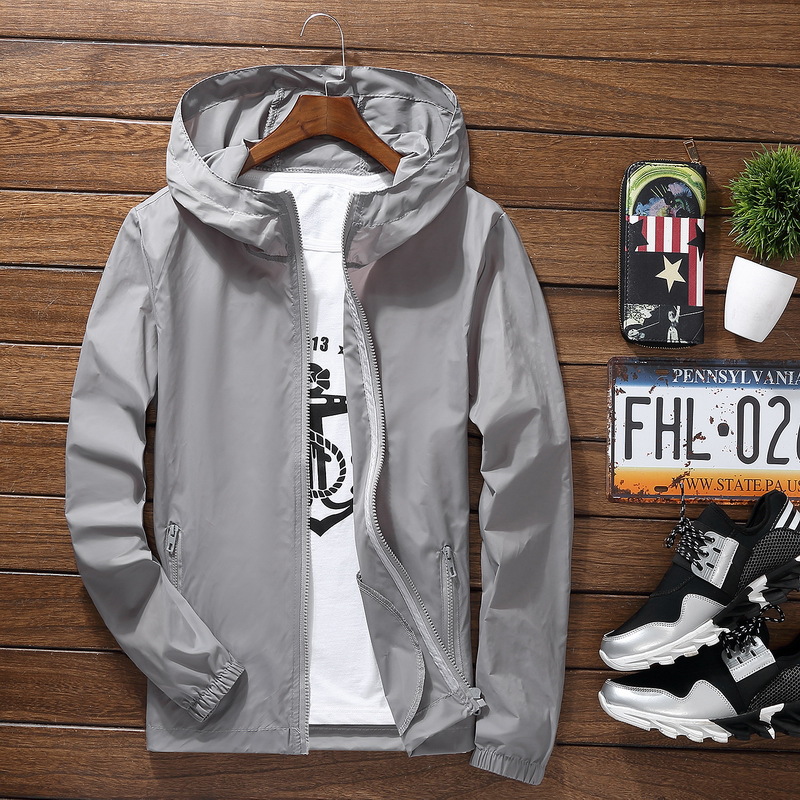 S-7XL Windproof Quick Dry Coat - Running Gear Rain ulasan dan harga