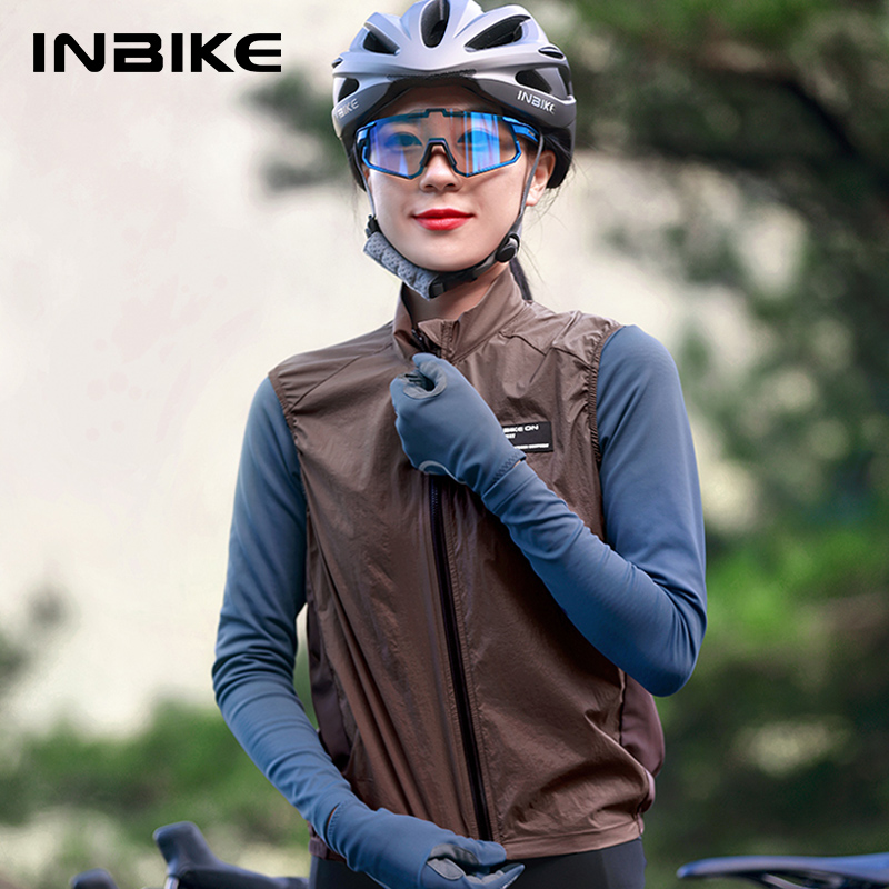 INBIKE Women's Cycling Vest Sl - Running Gear Rain ulasan dan harga