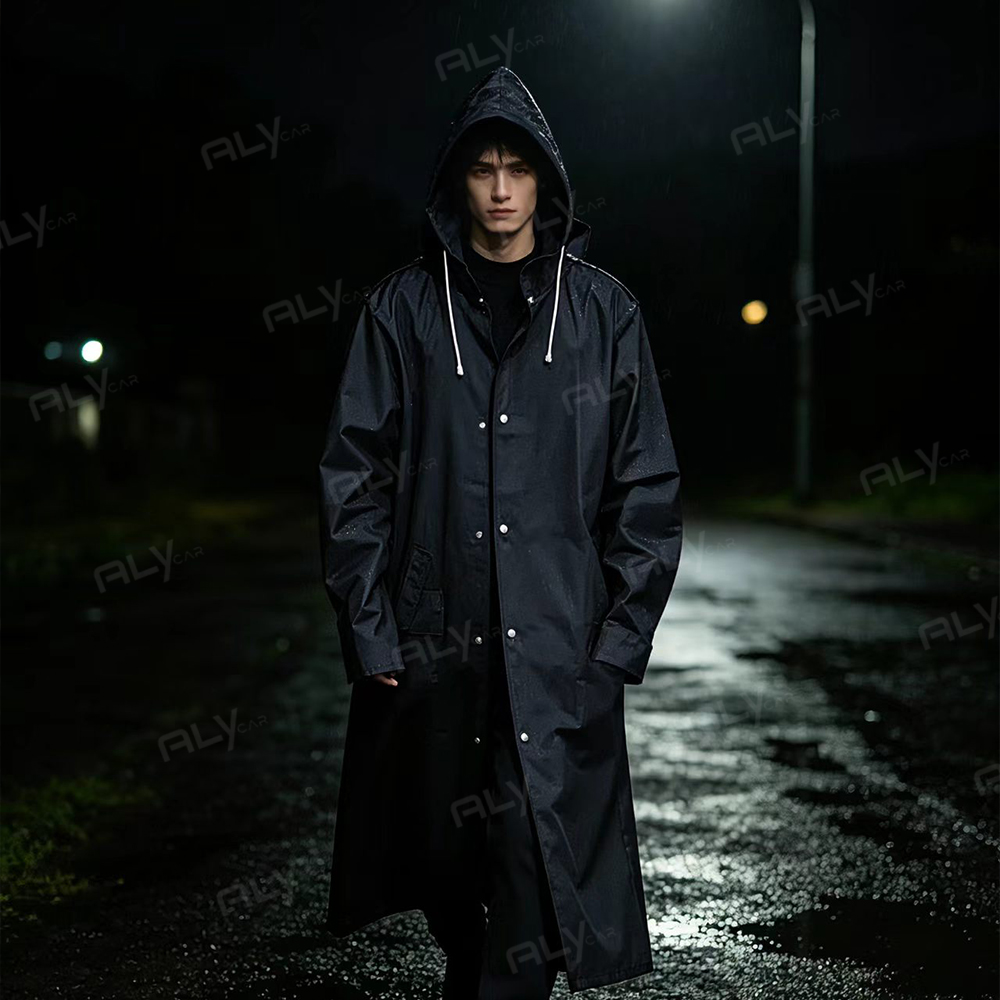 Disposable EVA Raincoat Unisex - Running Gear Rain ulasan dan harga