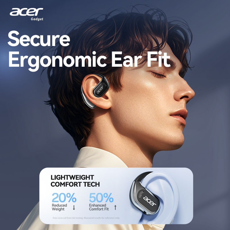 【Acer 510】Ows Wireless Earphon - Earphone Sport Hook ulasan dan harga
