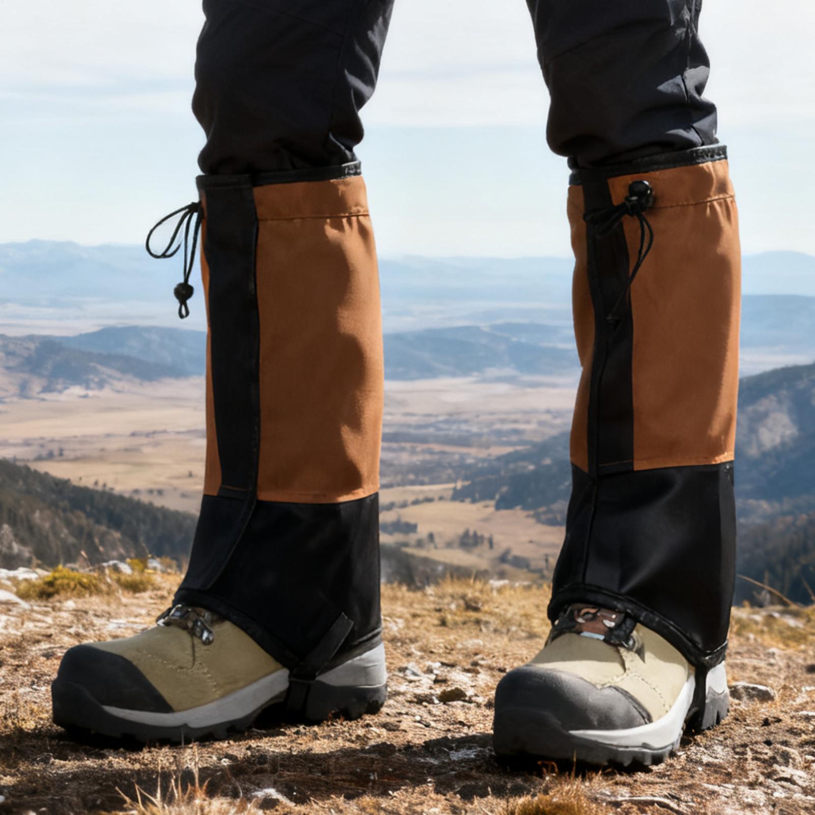Waterproof Leg Gaiters for Hik - Running Gear Rain ulasan dan harga