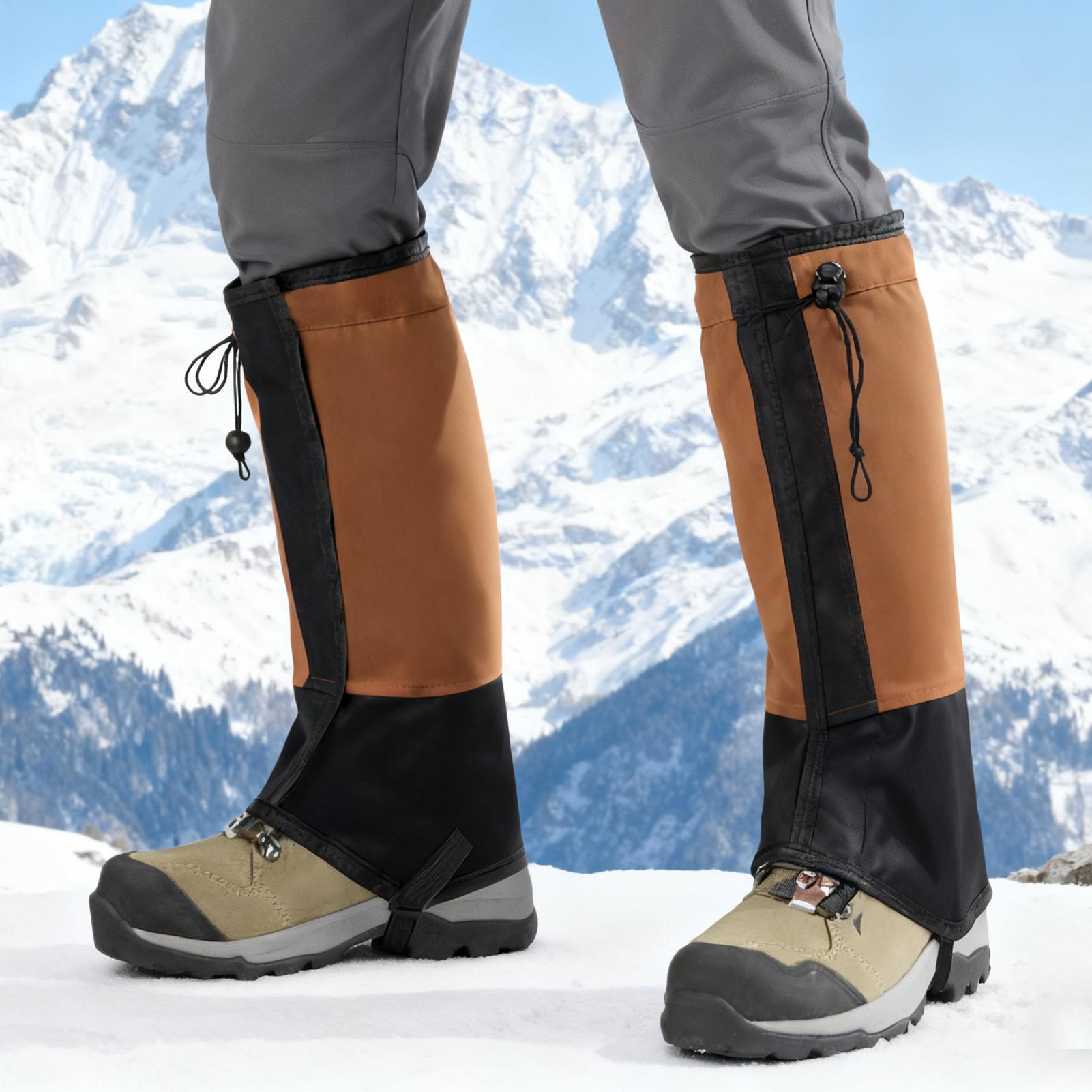 Waterproof Leg Gaiters for Hik - Running Gear Rain ulasan dan harga
