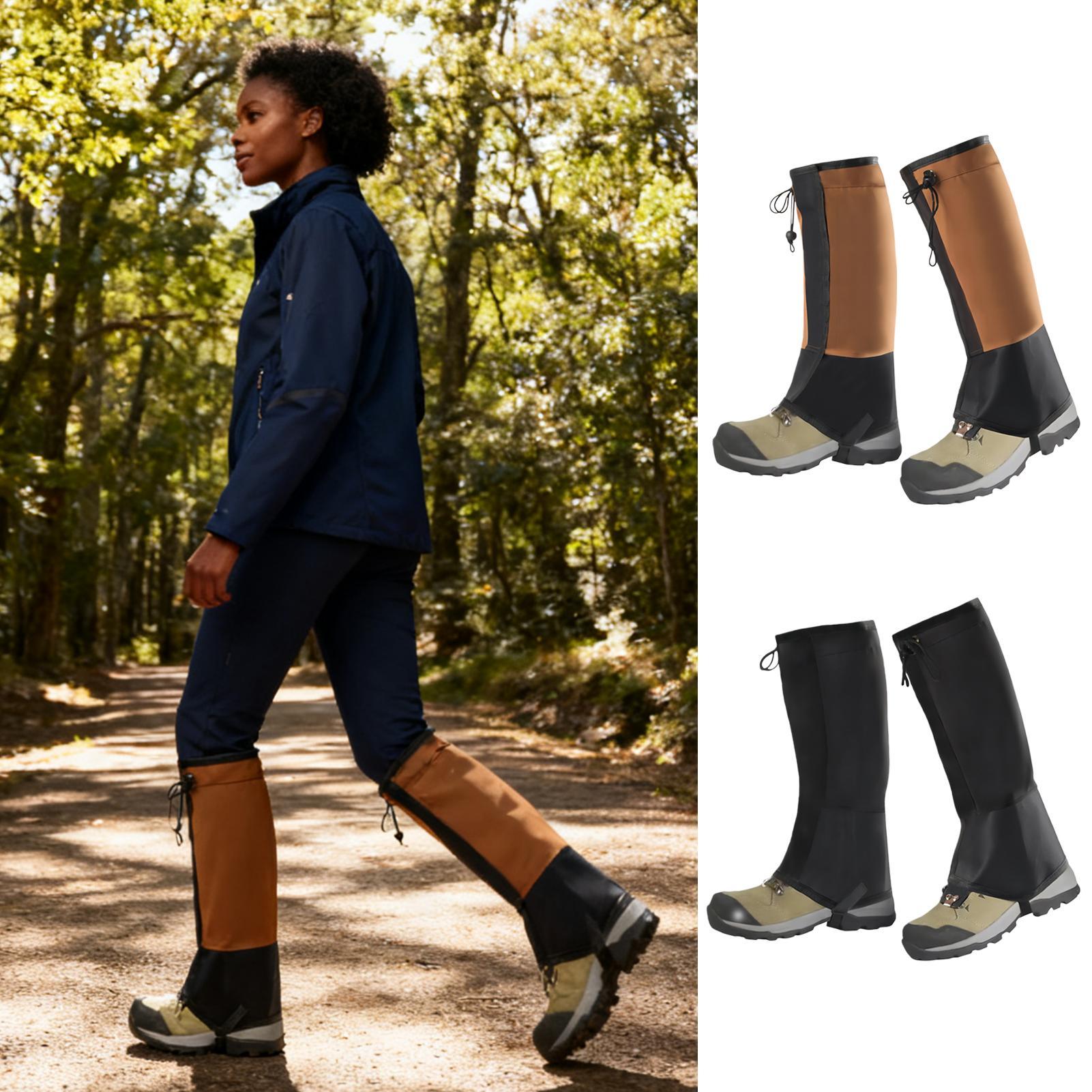 Waterproof Leg Gaiters for Hik - Running Gear Rain ulasan dan harga