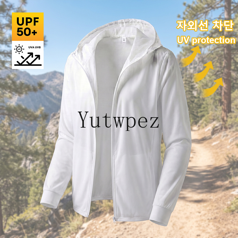 UPF 50+ Men Sun Protection Jac - Running Gear Jacket ulasan dan harga
