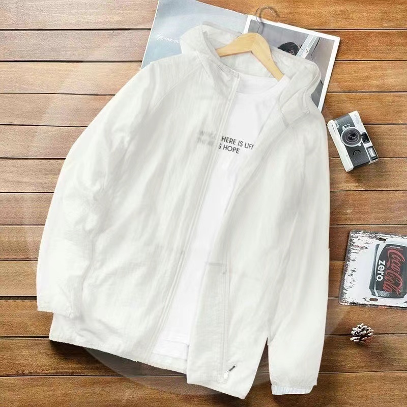 Quick Dry Breathable Sunscreen - Running Gear Jacket ulasan dan harga