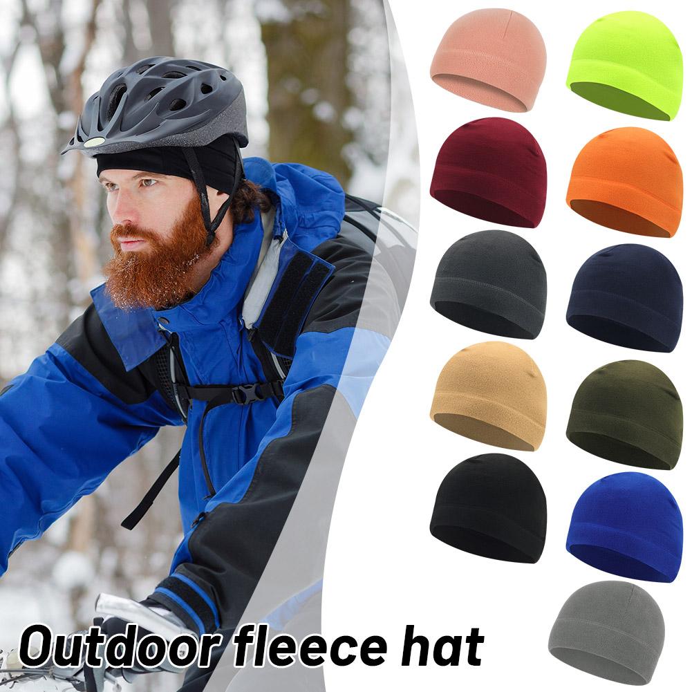 Winter Polar Fleece Cap Men Wo - Running Gear Outdoor ulasan dan harga