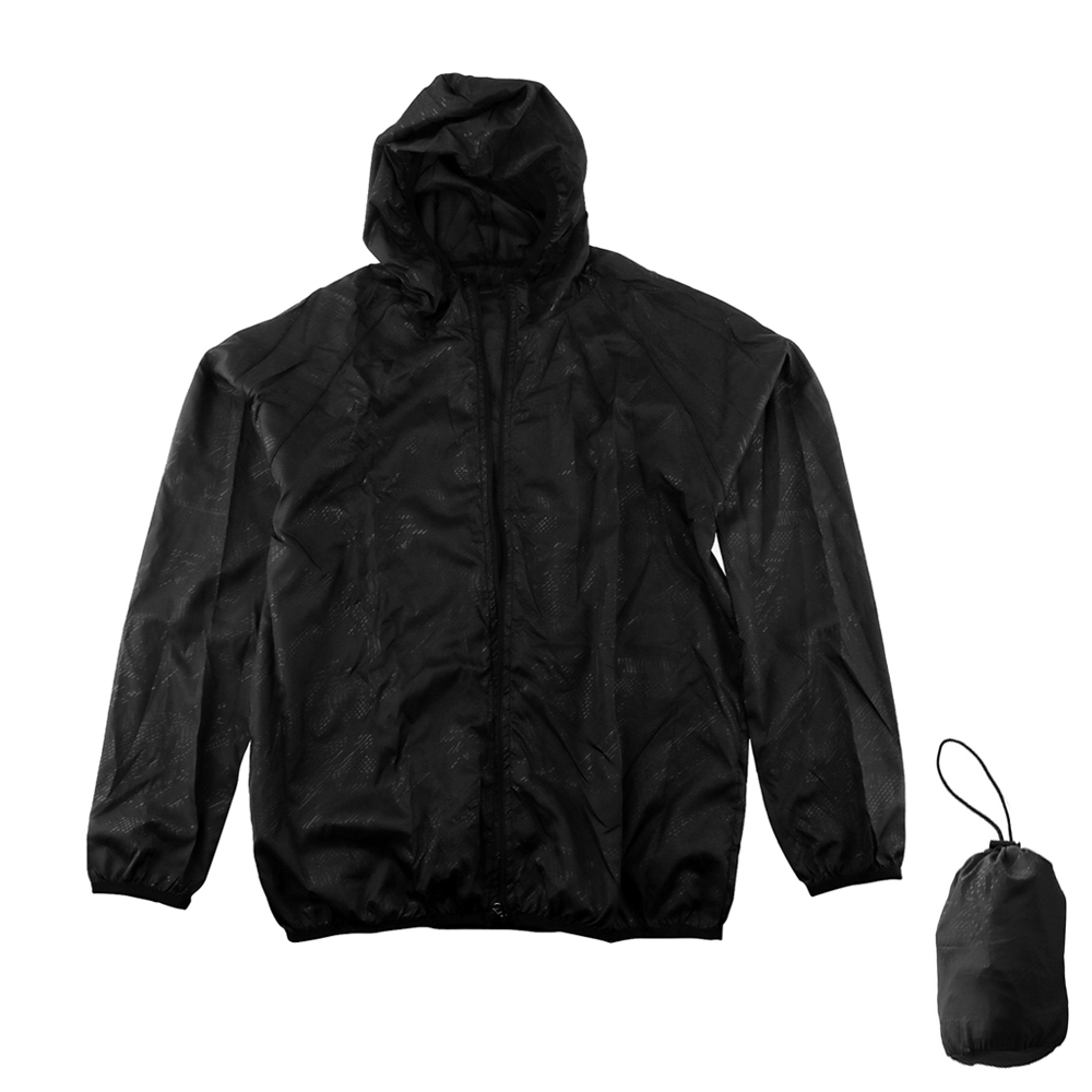Unisex Waterproof Fabric Windp - Running Gear Rain ulasan dan harga
