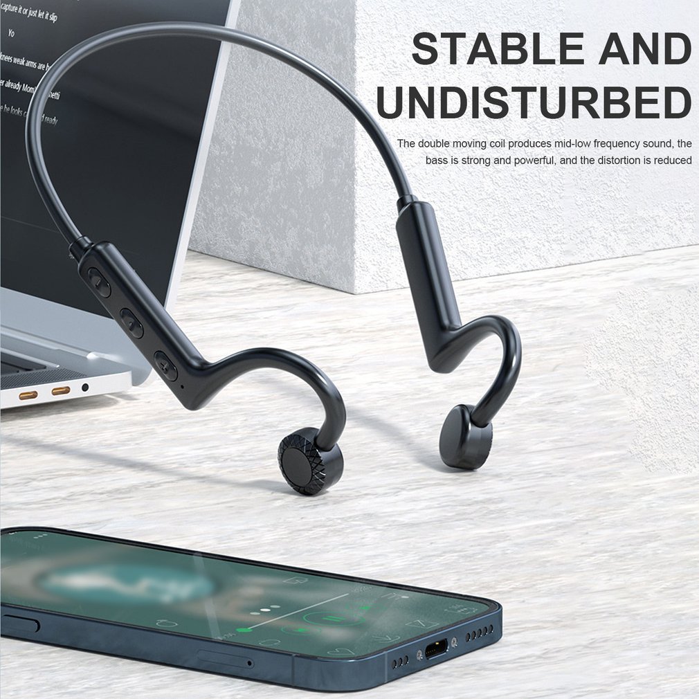 Bone Conduction Earphones Wire - Earphone Sport Hook ulasan dan harga