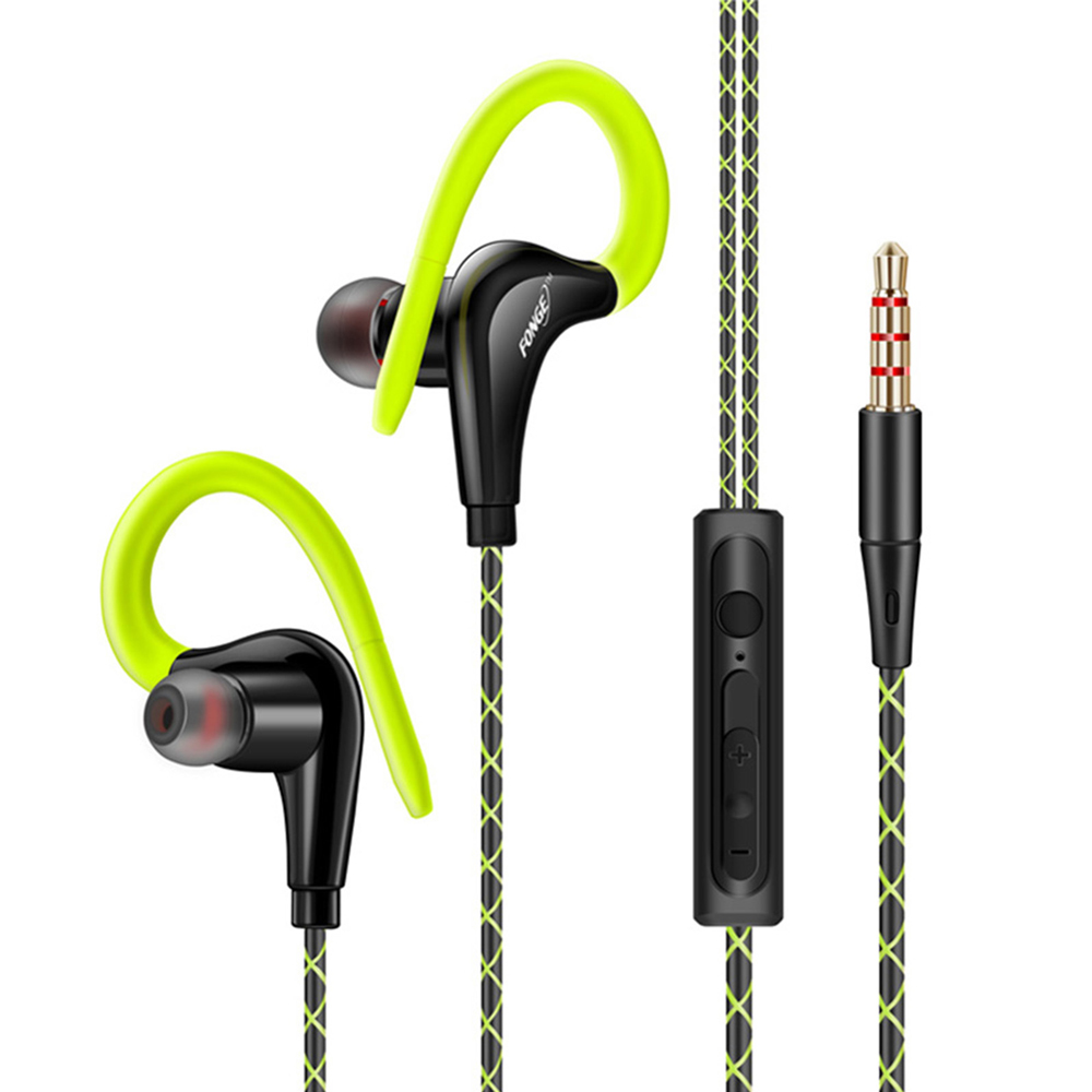 S760 Wired In-ear Waterproof E - Earphone Sport Hook ulasan dan harga