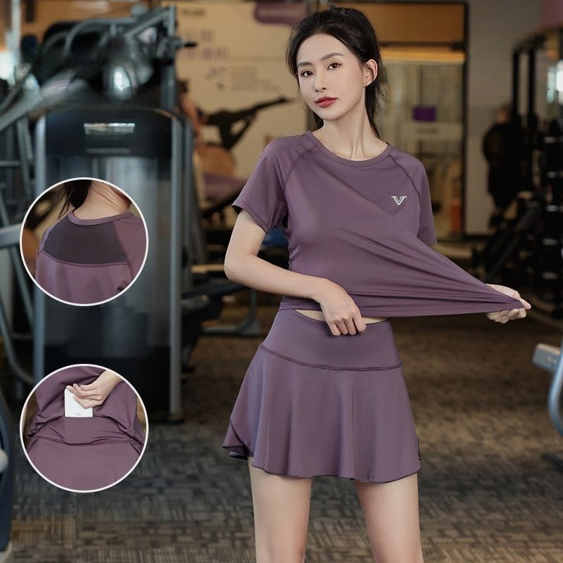 Women's Running Suits Short Sl - Running Gear Quick Dry ulasan dan harga