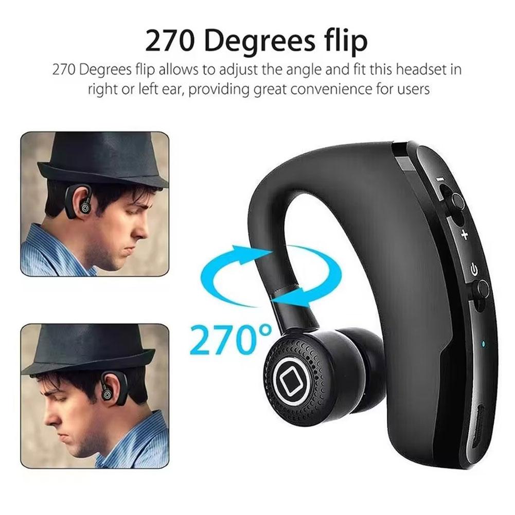 Single Ear Bluetooth 5.5 Wirel - Earphone Sport Hook ulasan dan harga