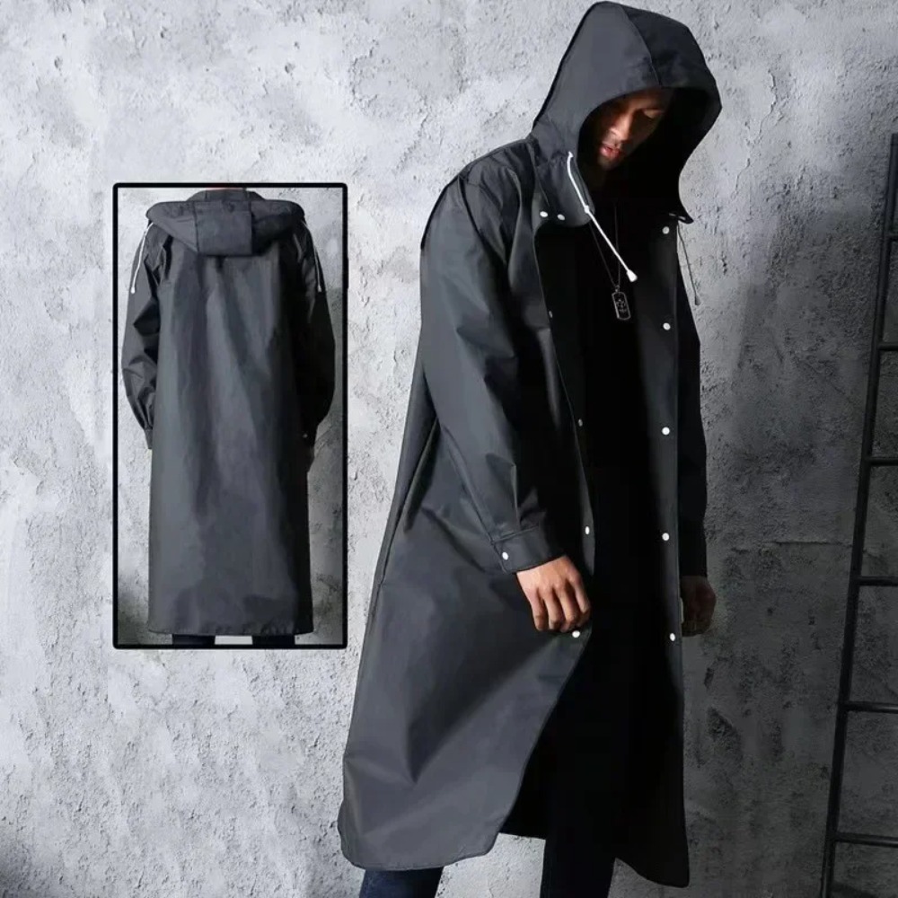 Disposable Raincoat Long Full- - Running Gear Rain ulasan dan harga
