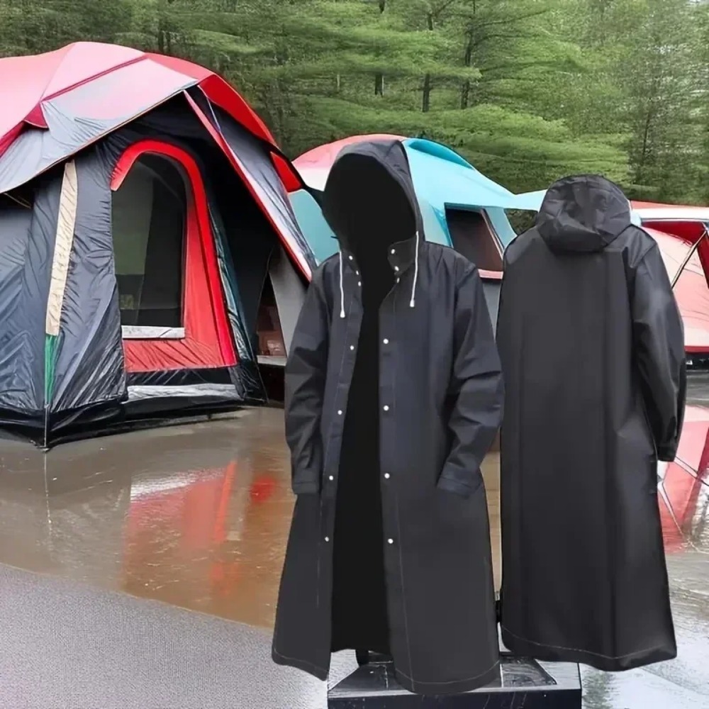 Disposable Raincoat Long Full- - Running Gear Rain ulasan dan harga