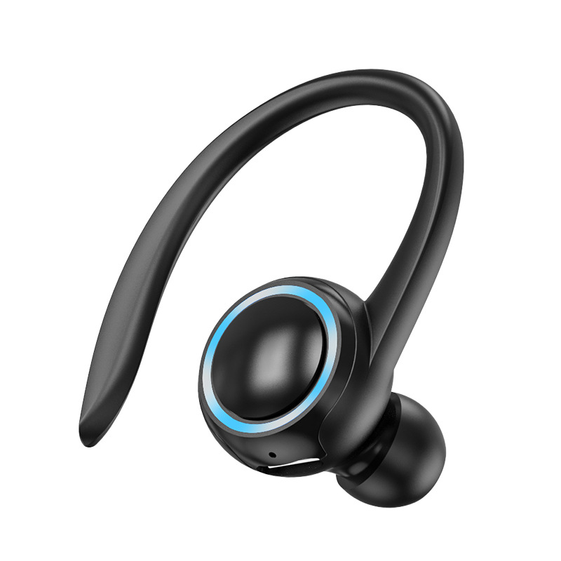 Mini Single‑Ear Ear‑Hook Bluet - Earphone Sport Hook ulasan dan harga
