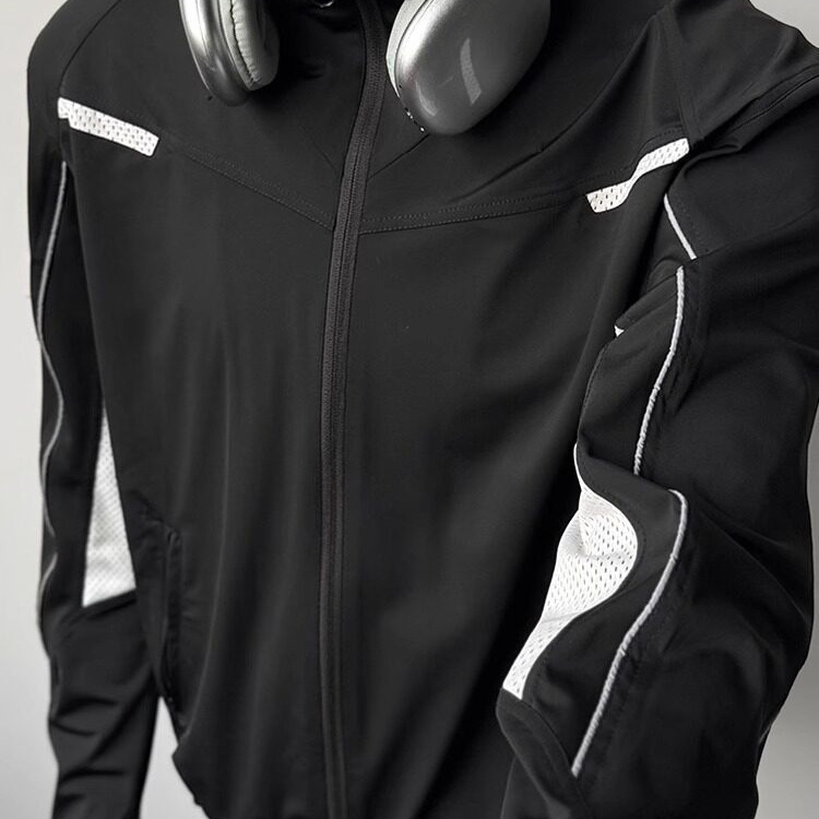 Outdoor Running Rain Jacket Un - Running Gear Jacket ulasan dan harga