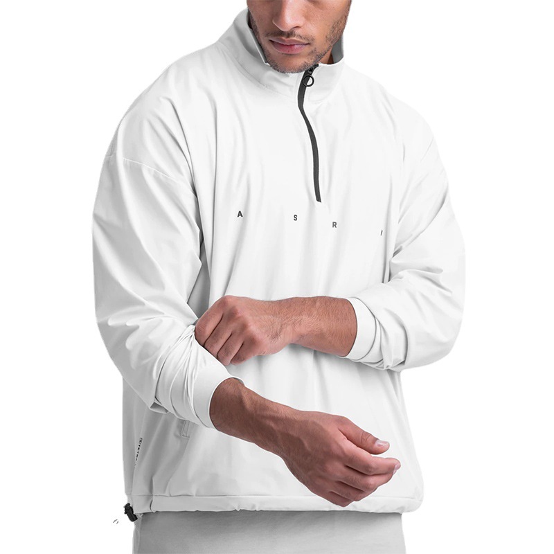 Men's Gym Running Hoodies Body - Running Gear Jacket ulasan dan harga