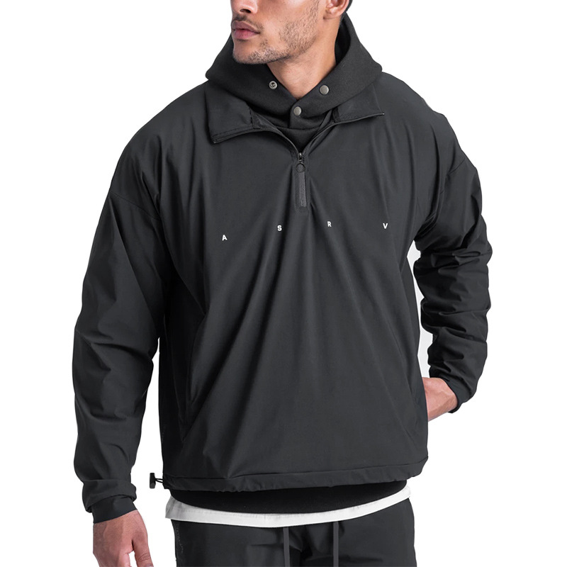 Men's Gym Running Hoodies Body - Running Gear Jacket ulasan dan harga