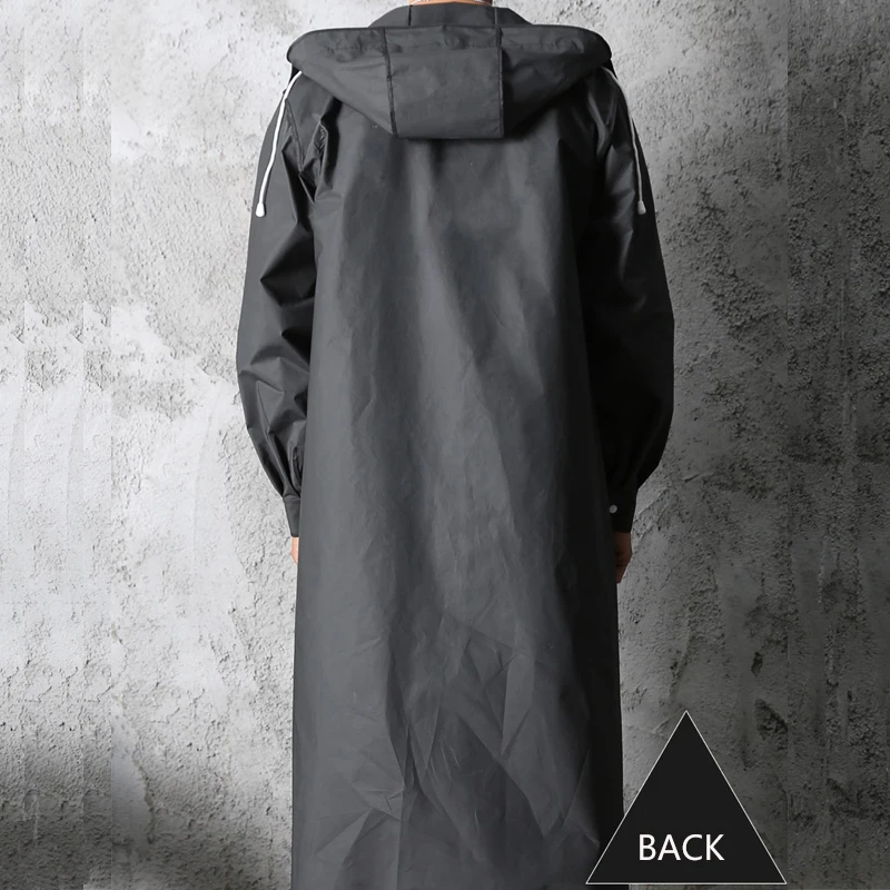 EVA Long Raincoat Unisex Male  - Running Gear Rain ulasan dan harga